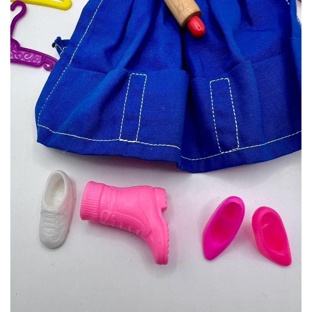 Barbie Doll Clothes Accessories Lot 1964 What's Cookin Skipper Blue Red GOOD